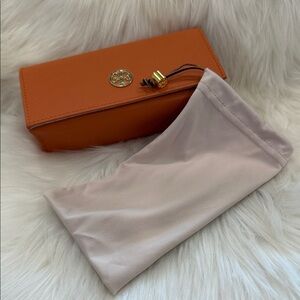 Tory Burch Orange Sunglasses Case